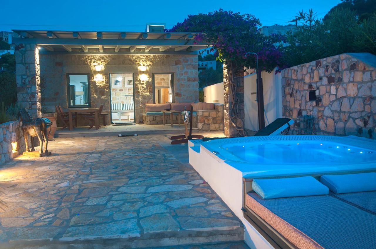 Patmos Exclusive Villas Skála Exterior foto